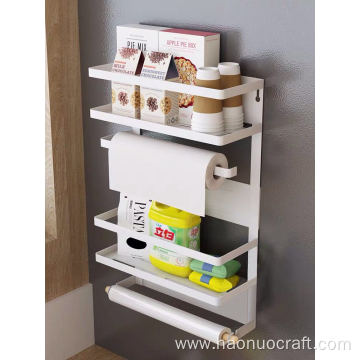 Estante de pared de estantería de cocina sin agujeros de venta caliente